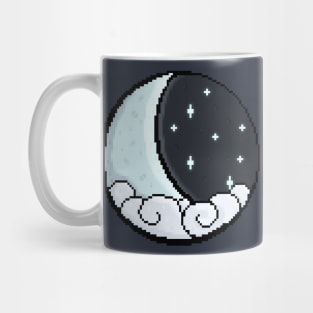 Pixel Moon Mug